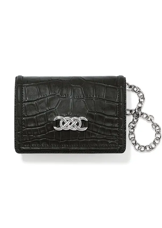 Interlok Croco Medium Wallet