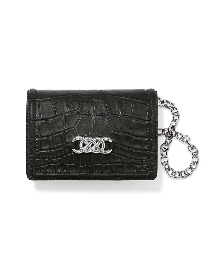 Interlok Croco Medium Wallet