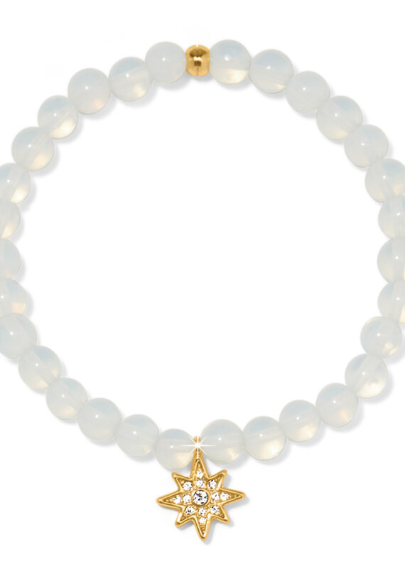 Enchanting Star Stretch Bracelet in Gold