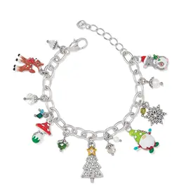 Christmas Forest Charm Bracelet