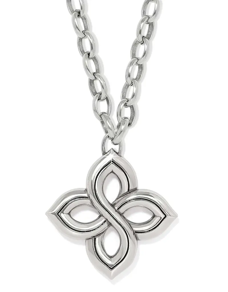 Interlok Floral Knot Bold Necklace