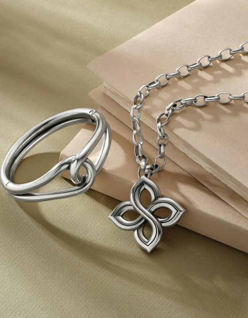 Interlok Floral Knot Bold Necklace