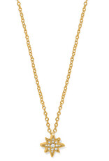 Enchanting Star Necklace in Gold
