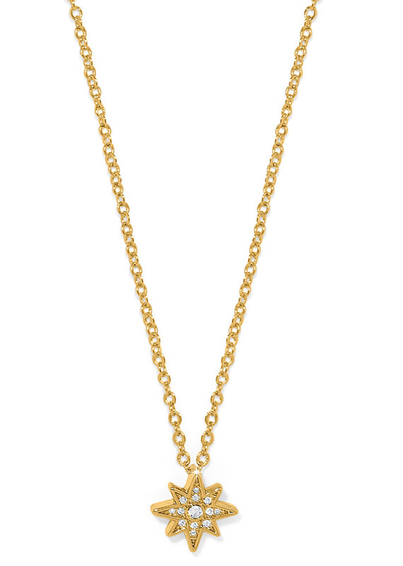 Enchanting Star Necklace in Gold