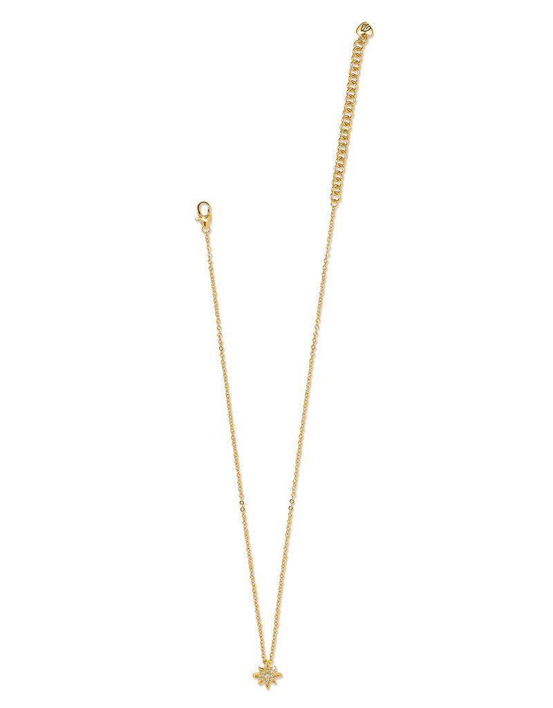 Enchanting Star Necklace in Gold
