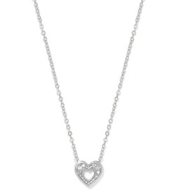 Enchanting Heart Necklace in Silver