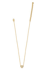 Enchanting Heart Necklace in Gold