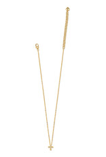 Enchanting Cross Necklace in Gold