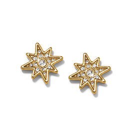 Enchanting Star Post Earring in Gold