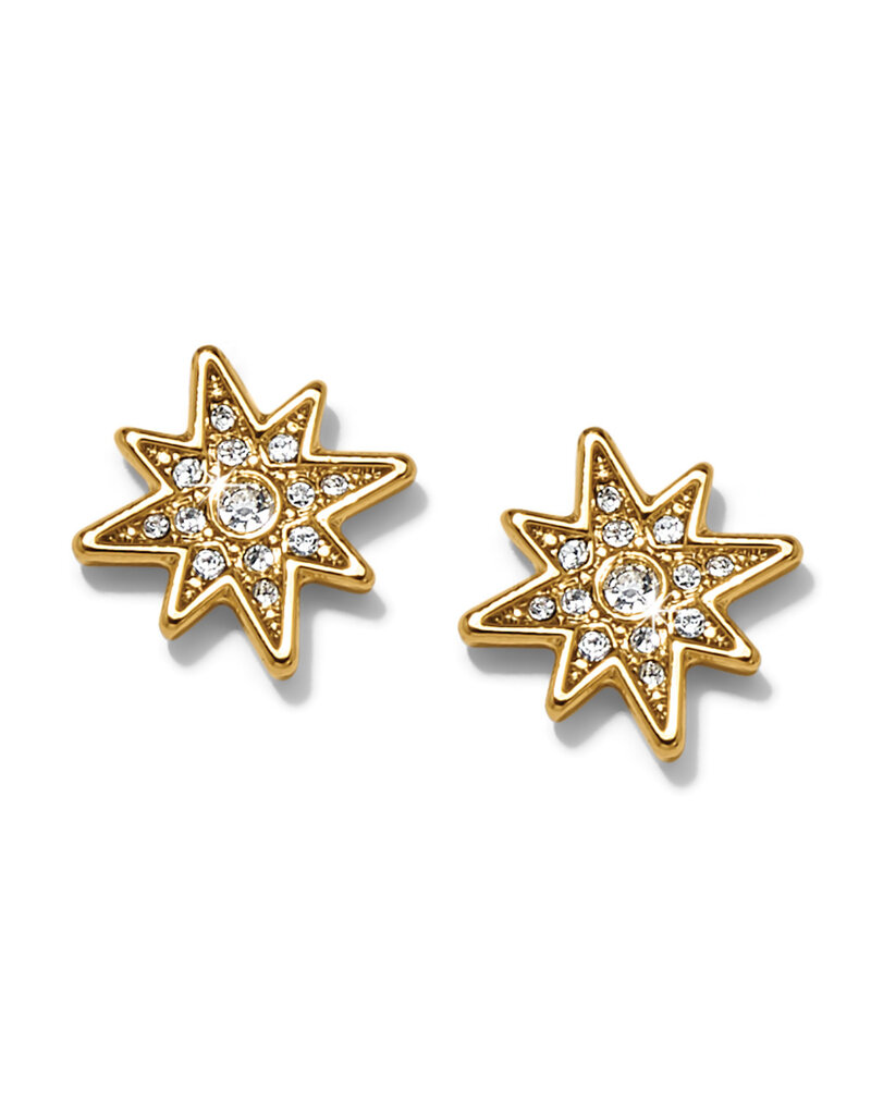 Enchanting Star Post Earring in Gold