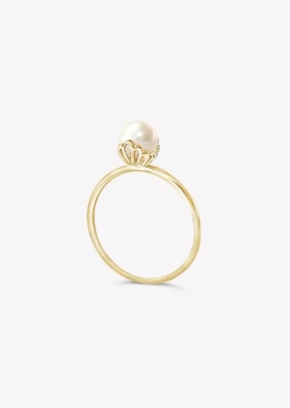 J.HOFFMAN'S Becoming Pearl Shell Encased Ring