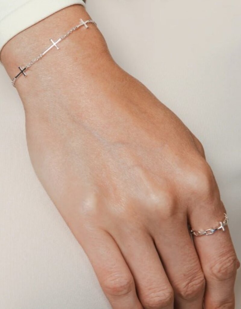 J.HOFFMAN'S Calvary Cross Bracelet