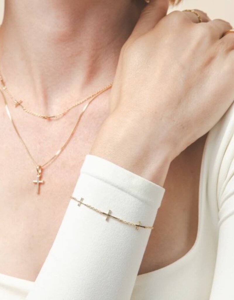 J.HOFFMAN'S Calvary Cross Bracelet