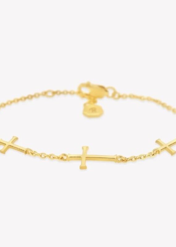 J.HOFFMAN'S Calvary Cross Bracelet