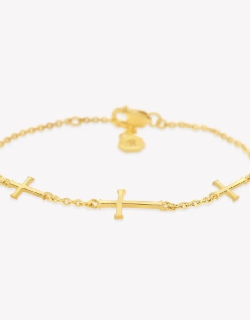 J.HOFFMAN'S Calvary Cross Bracelet