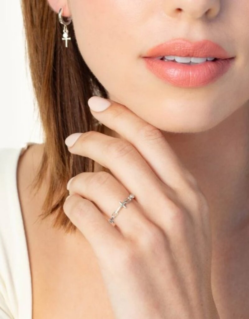 J.HOFFMAN'S Chain Breaker Cross Ring