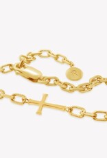 J.HOFFMAN'S Mini Chain Breaker Cross Bracelet