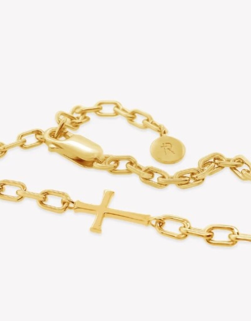J.HOFFMAN'S Mini Chain Breaker Cross Bracelet