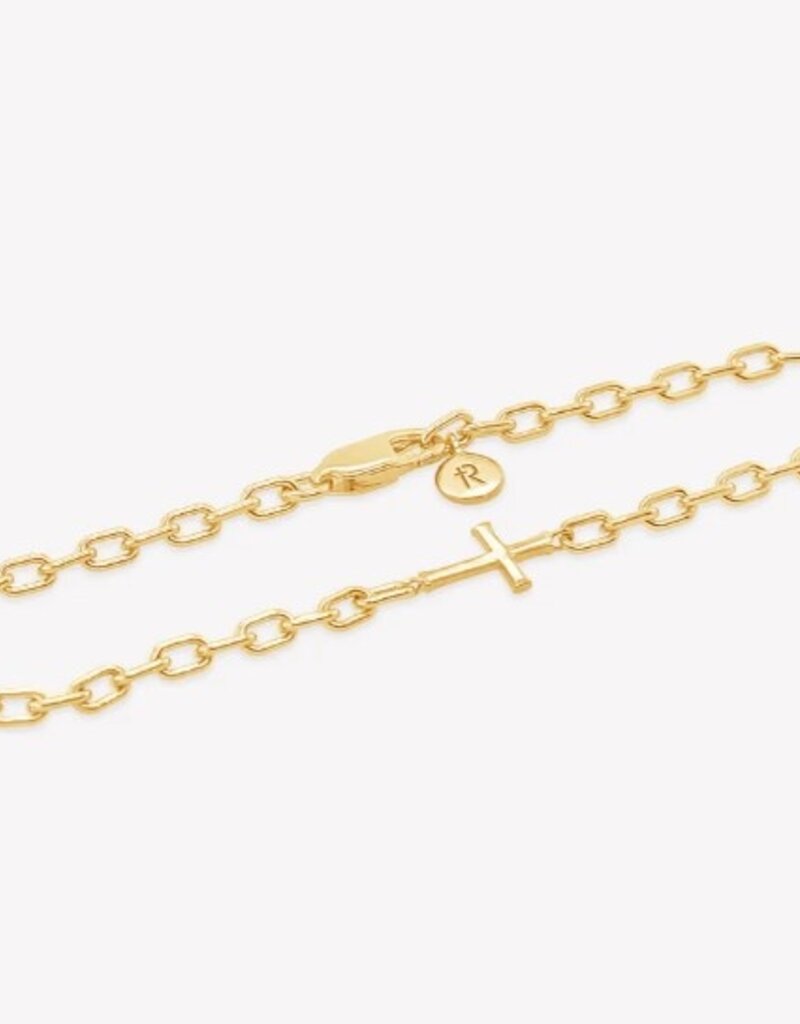 J.HOFFMAN'S Mini Chain Breaker Cross Bracelet