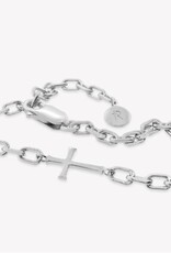 J.HOFFMAN'S Mini Chain Breaker Cross Bracelet