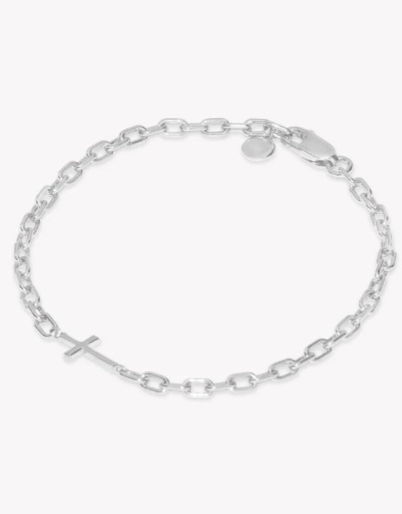 J.HOFFMAN'S Mini Chain Breaker Cross Bracelet