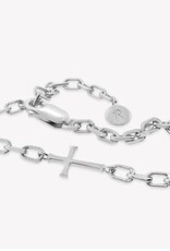 J.HOFFMAN'S Mini Chain Breaker Cross Necklace