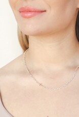 J.HOFFMAN'S Mini Chain Breaker Cross Necklace