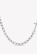 J.HOFFMAN'S Mini Chain Breaker Cross Necklace