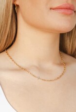 J.HOFFMAN'S Mini Chain Breaker Cross Necklace