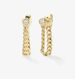 J.HOFFMAN'S Baby Julian Soft Chain Hoops