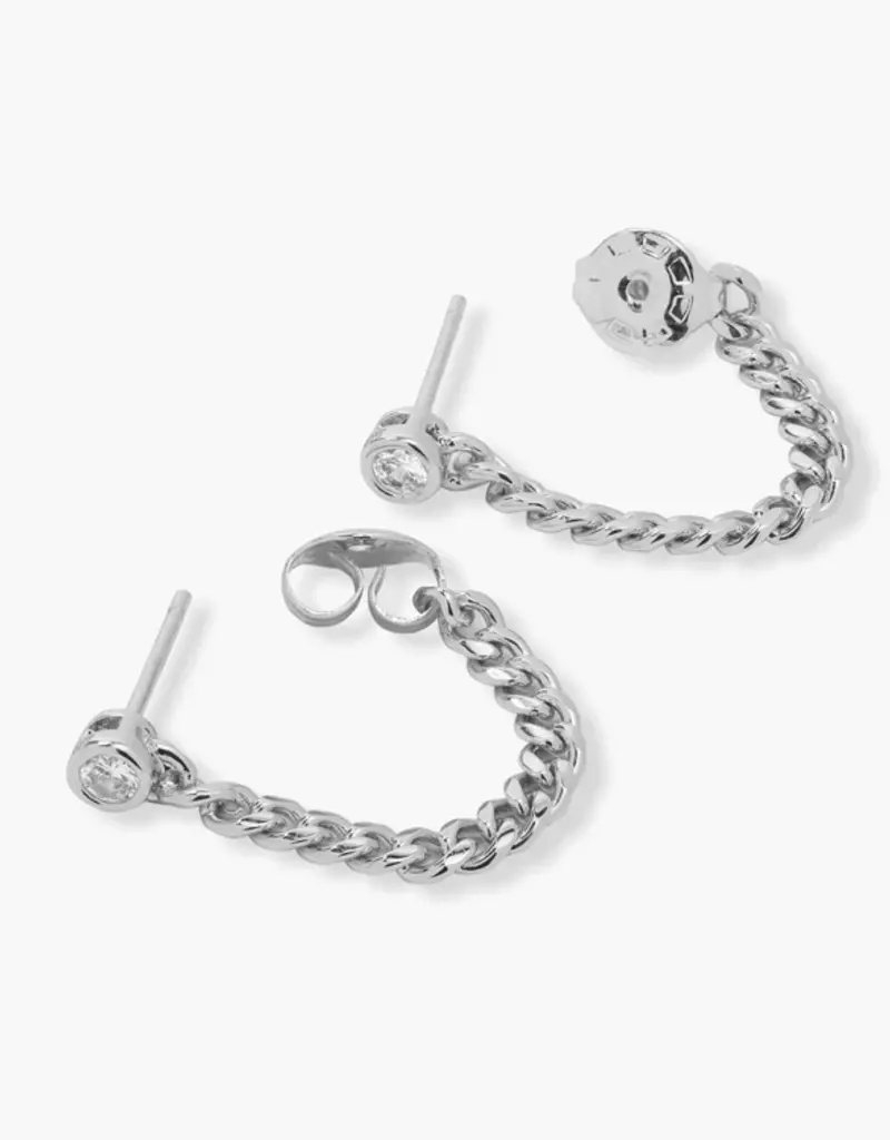J.HOFFMAN'S Baby Julian Soft Chain Hoops