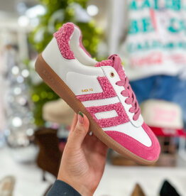 J.HOFFMAN'S Cloud Sneakers - White/Pink