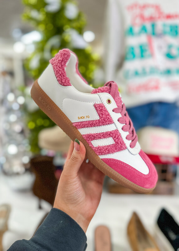 J.HOFFMAN'S Cloud Sneakers - White/Pink