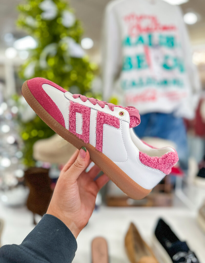 J.HOFFMAN'S Cloud Sneakers - White/Pink