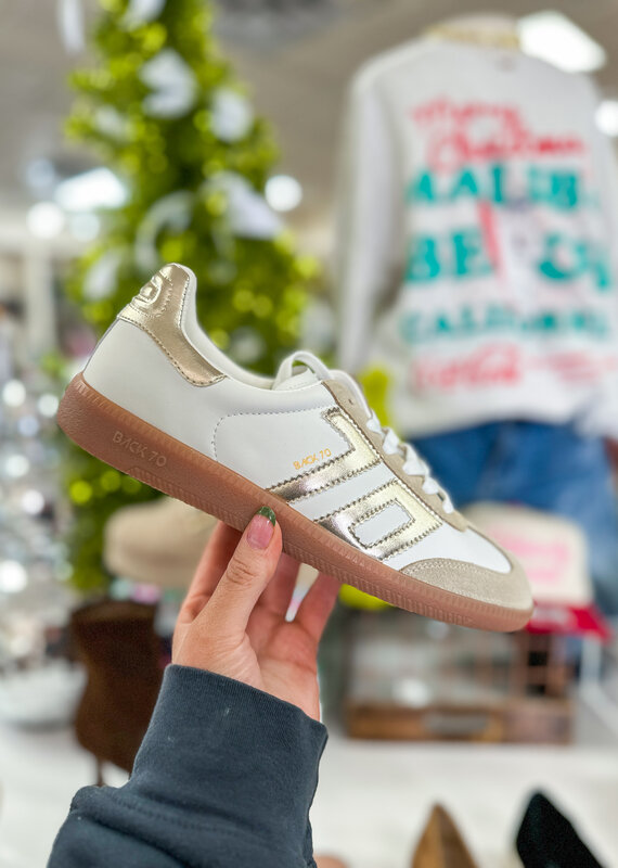 J.HOFFMAN'S Cloud Sneakers - White/Beige