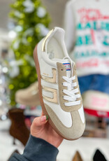 J.HOFFMAN'S Cloud Sneakers - White/Beige