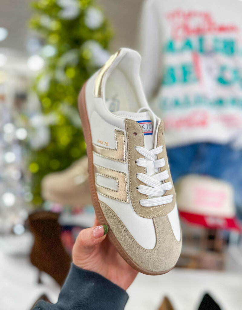 J.HOFFMAN'S Cloud Sneakers - White/Beige