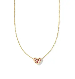 KENDRA SCOTT Holland Heart Pendant Necklace