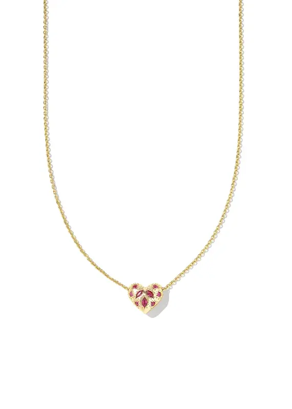 KENDRA SCOTT Holland Heart Pendant Necklace