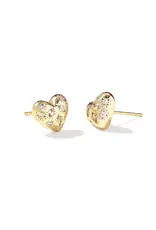 KENDRA SCOTT Holland Heart Stud Earrings