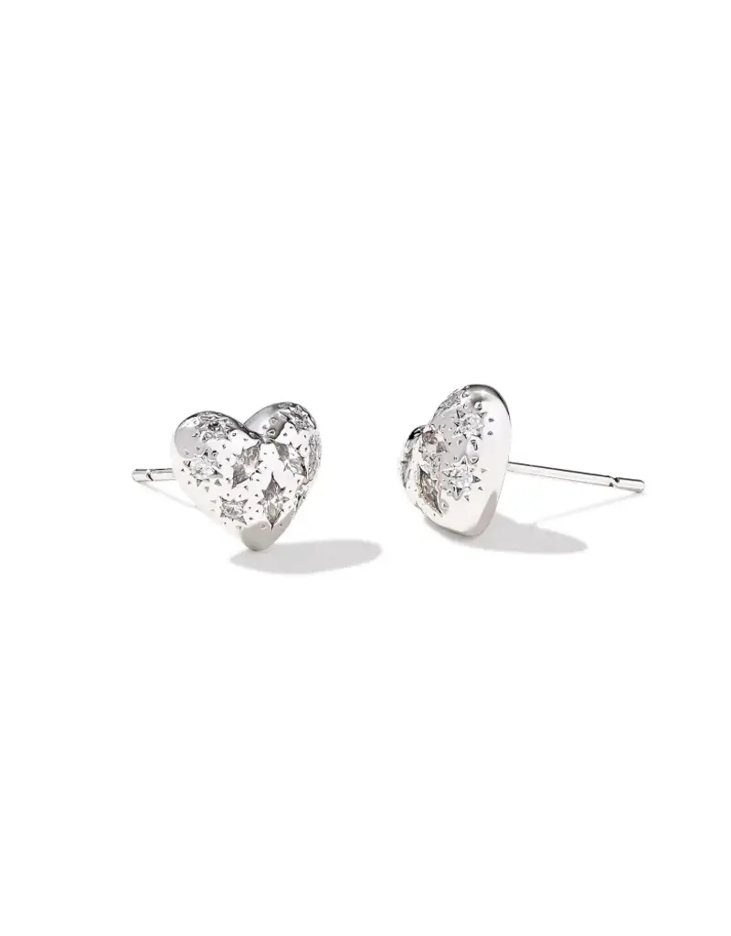 KENDRA SCOTT Holland Heart Stud Earrings