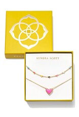 KENDRA SCOTT Ari Haven Heart Neck Gift Set - $130 Value