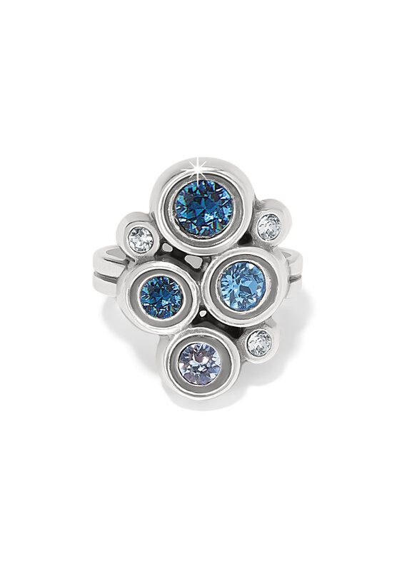 Constella Cluster Ring in Blue