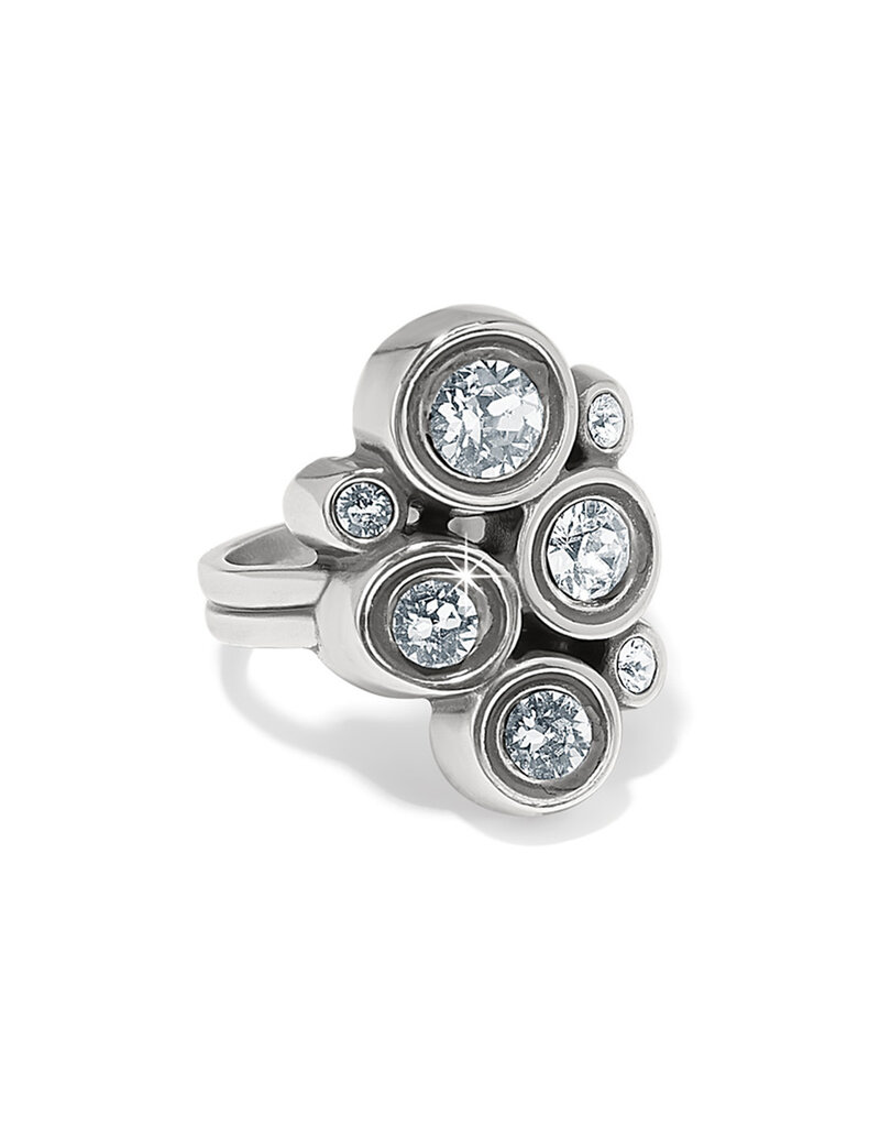 Constella Cluster Ring in Crystal