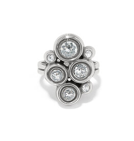 Constella Cluster Ring in Crystal