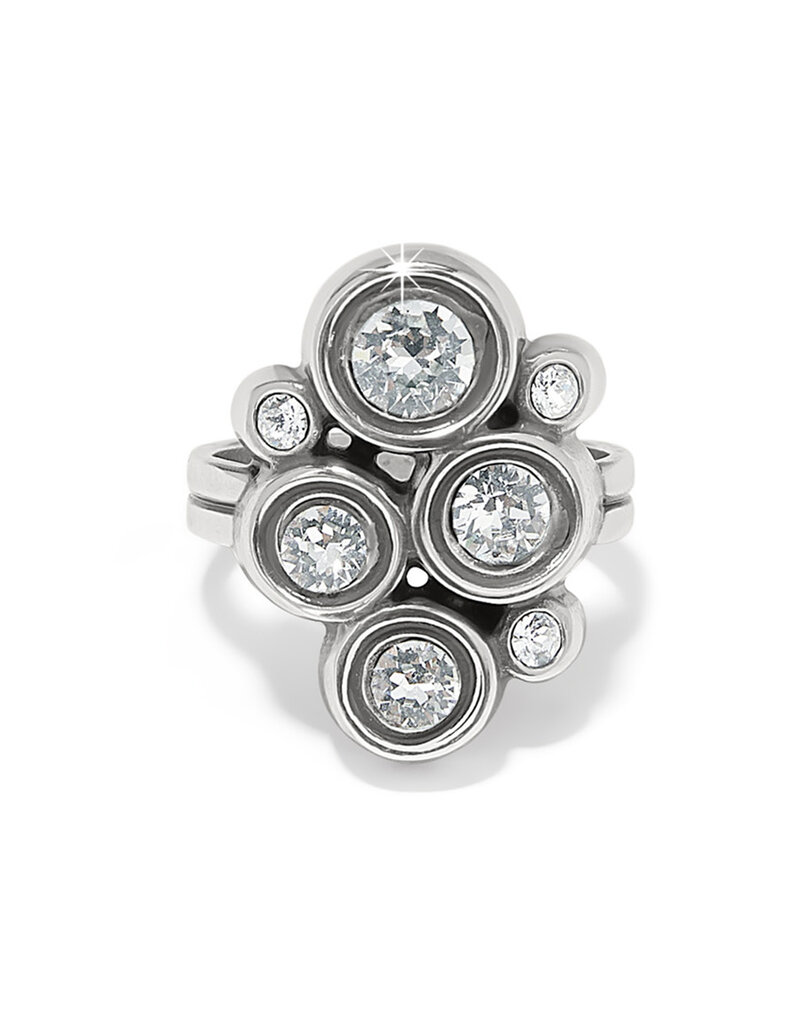 Constella Cluster Ring in Crystal