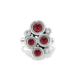 Constella Cluster Ring in Red