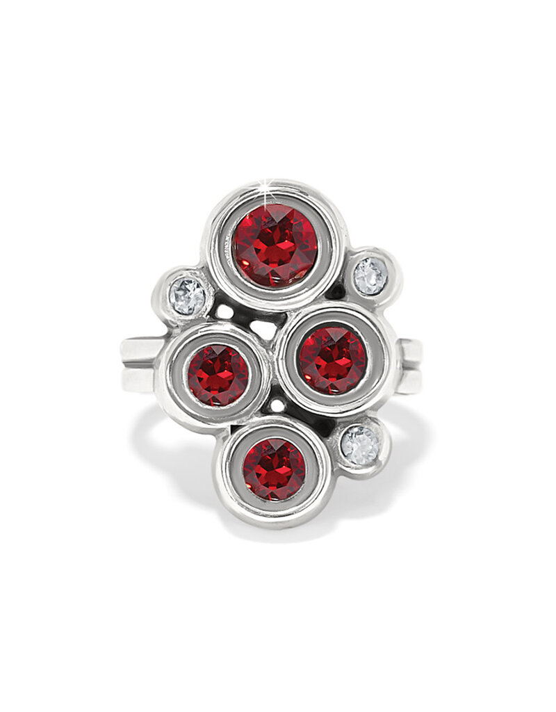 Constella Cluster Ring in Red