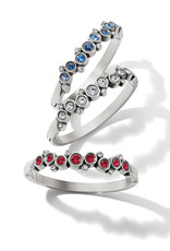 Constella Cluster Hinged Bangle in Crystal