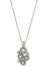 Constella Cluster Necklace in Crystal